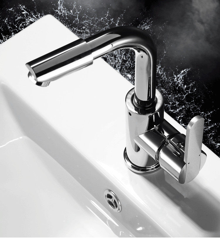 恒洁冷热水龙头洗漱台下盆抽拉面盆洗手面盆龙头