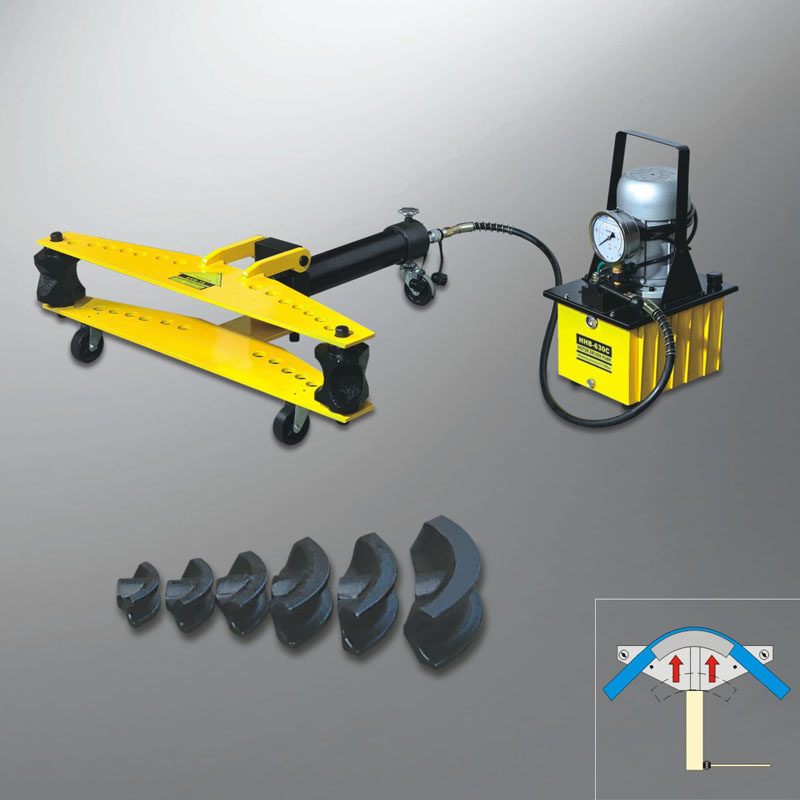 圆形弯曲机器弯管机弯管液压电动管道施工钢铁液压弯管机