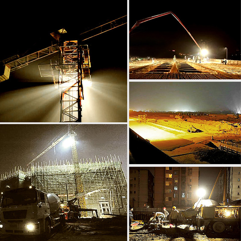 建筑之星led塔吊吊灯工地照明灯投光防水射灯其它灯具灯饰