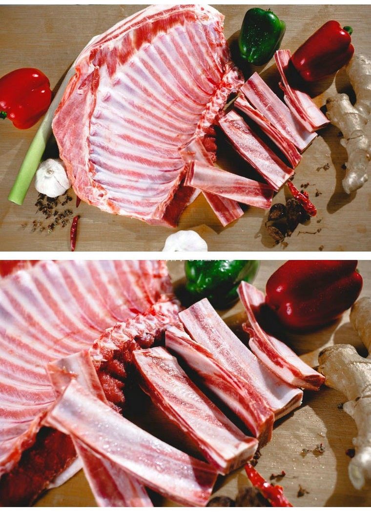 甘肃民勤羊肉腾格里沙漠农家散养羔羊新鲜宰杀生羊肉