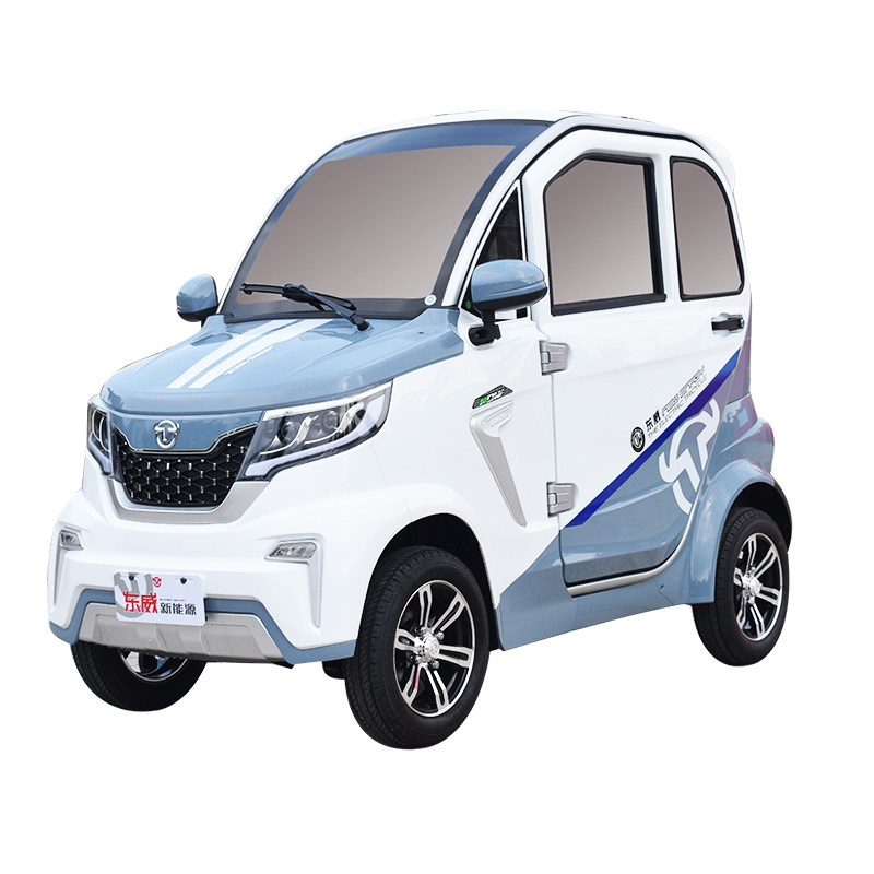 东威新款a8plus城市电动四轮车休闲代步新能源全封闭电动车锂电池
