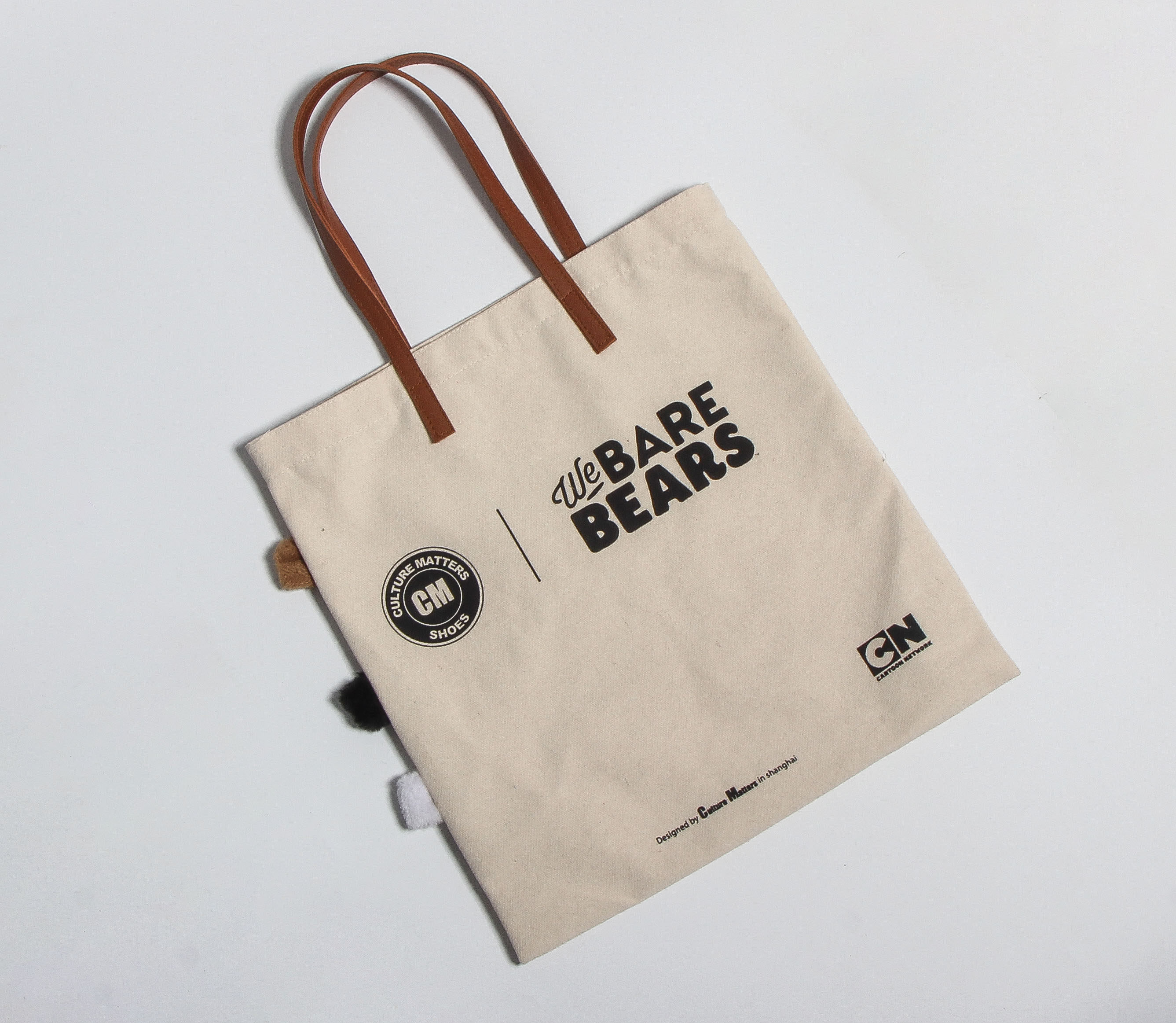 三只裸熊定制帆布包-mc母婴网