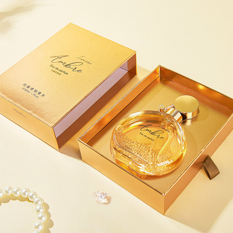 三福闪耀琥珀香水女士清新淡香少女茉莉花果香化妆