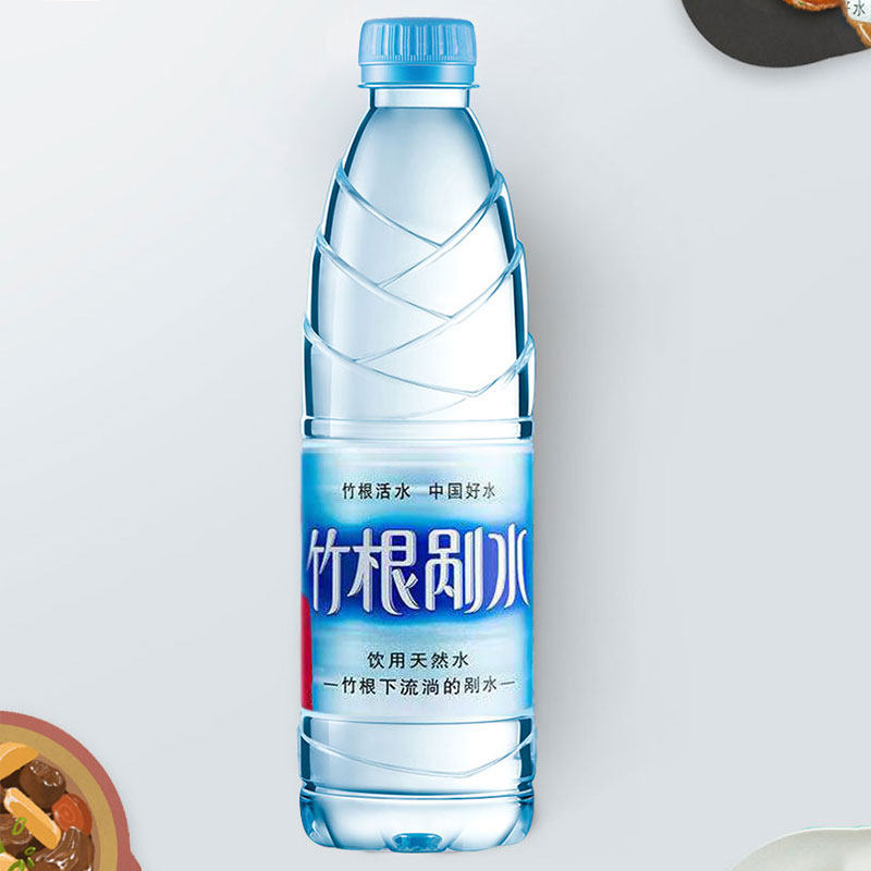 野岭剐水天然活泉泉水550ml24瓶矿泉水大别大别山饮用水