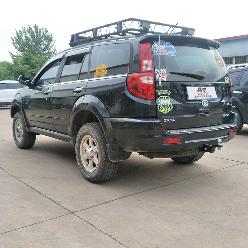 哈弗h3拖车方口杠汽配挂钩h5汽车追尾保险杠保险杠