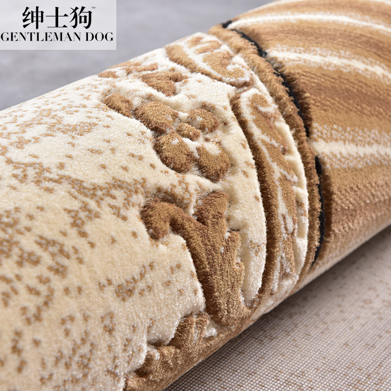 绅士狗欧式地毯客厅茶几美式卧室床边简约轻奢地毯