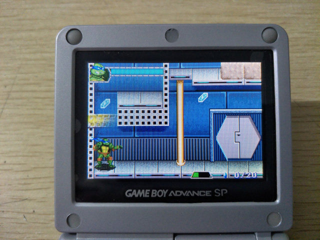 gba游戏游戏卡卡带忍者神龟并肩作战64m英文芯片记忆游戏掌机