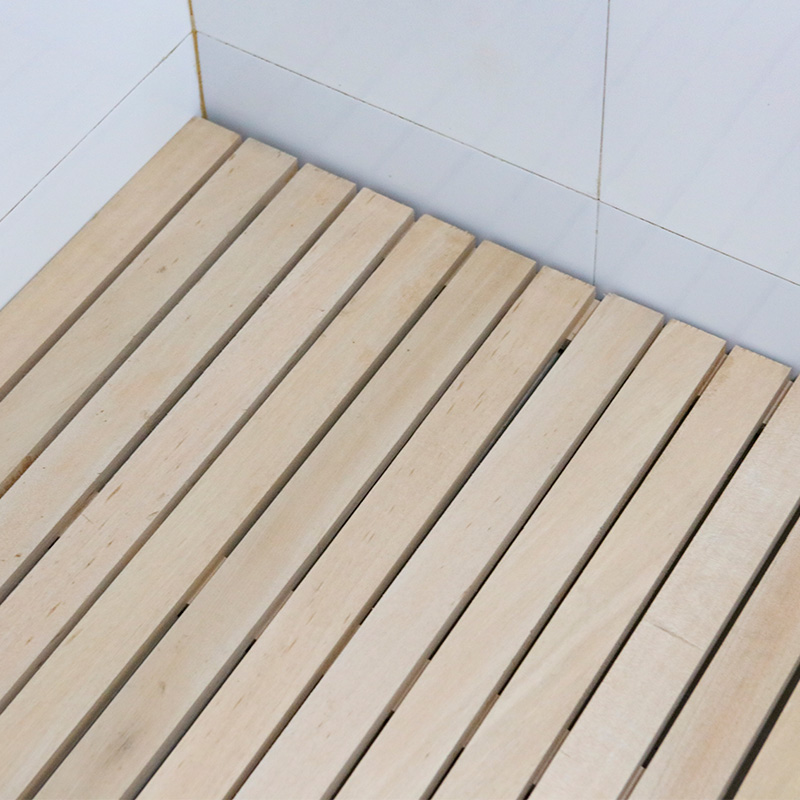 家用淋浴房卫生间防腐木地板木板防潮垫浴室踏板地垫地垫