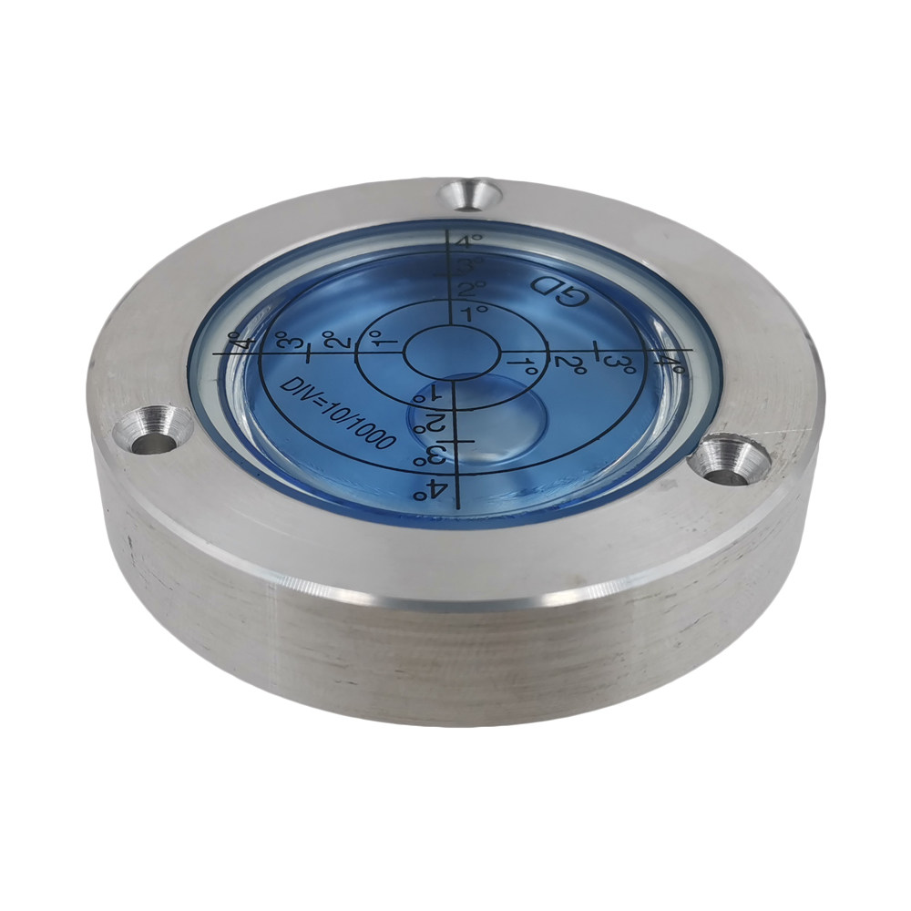 水平万向水平仪水准高精度小型60x12mm玻离安装水平仪