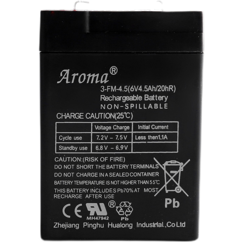 替代luowei电瓶3fm456v45ah20hr玩具车电源源宝儿童车童车配件