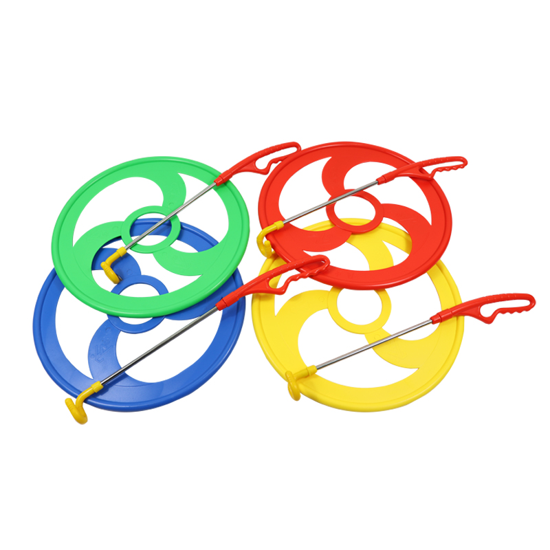 儿童铁环滚地圈小学生手推铁圈游戏幼儿园风火轮滚圈滚铁环