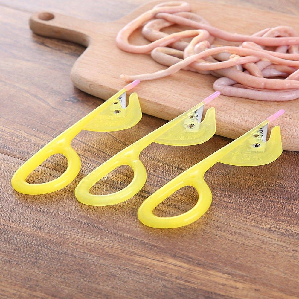 割蜜叉通肠刀鸡鸭鹅肠剖破刀家禽翻肠刀穿肠刀通鸡肠刀