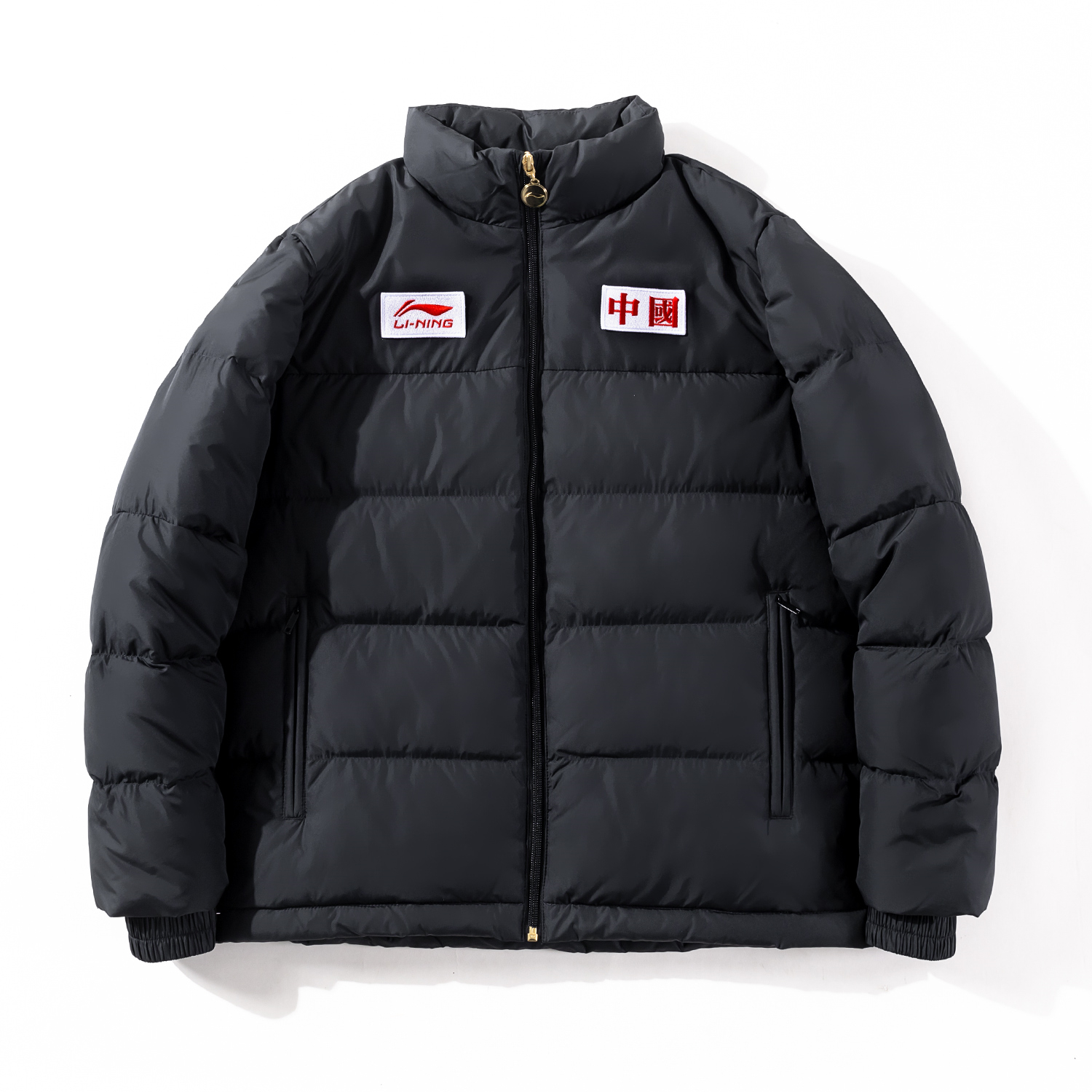 李宁中国短款羽绒服2021冬款宽松保暖防风加厚运动羽绒服