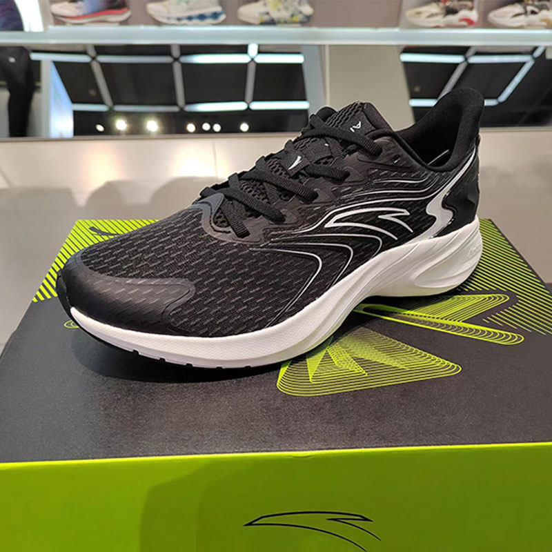 运动鞋安踏羚跑男鞋跑步2022夏款专业中考体考跑步鞋