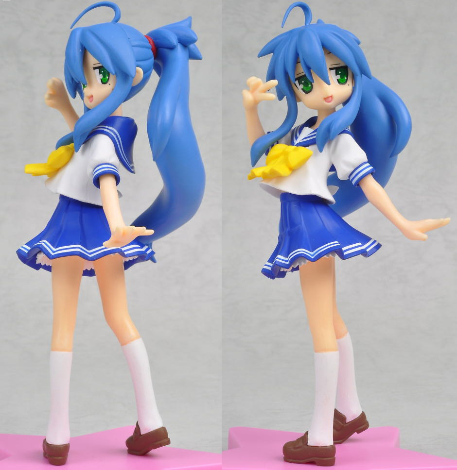 玩乐sega日版幸运星泉此方马尾制服手办手办