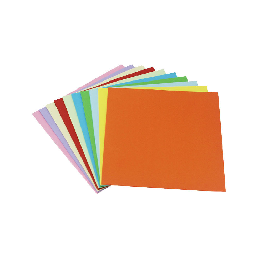 手工折纸厘米普通10色100张diy彩纸叠纸学生用品折纸