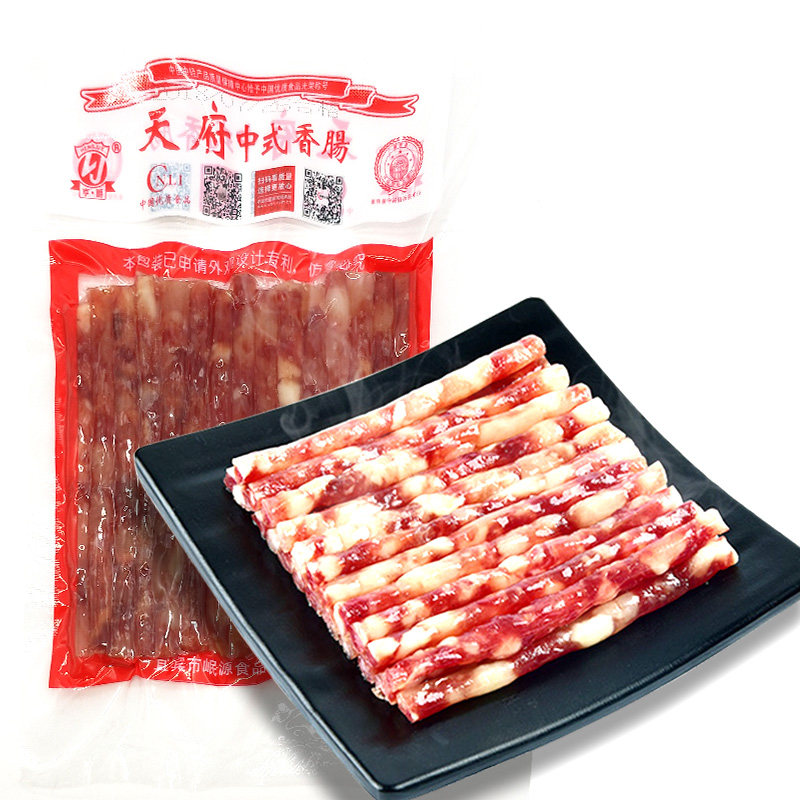 天府中式小香香肠90g宜宾特产火锅烧烤材料香肠