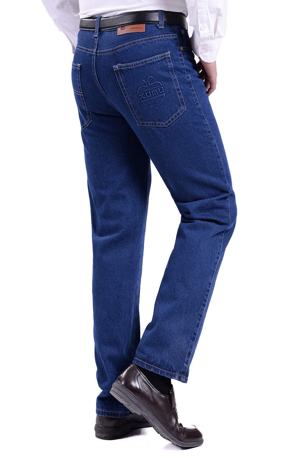 青年男士直筒牛仔裤工作裤牛头厚款电焊工劳保工装长裤耐磨包邮