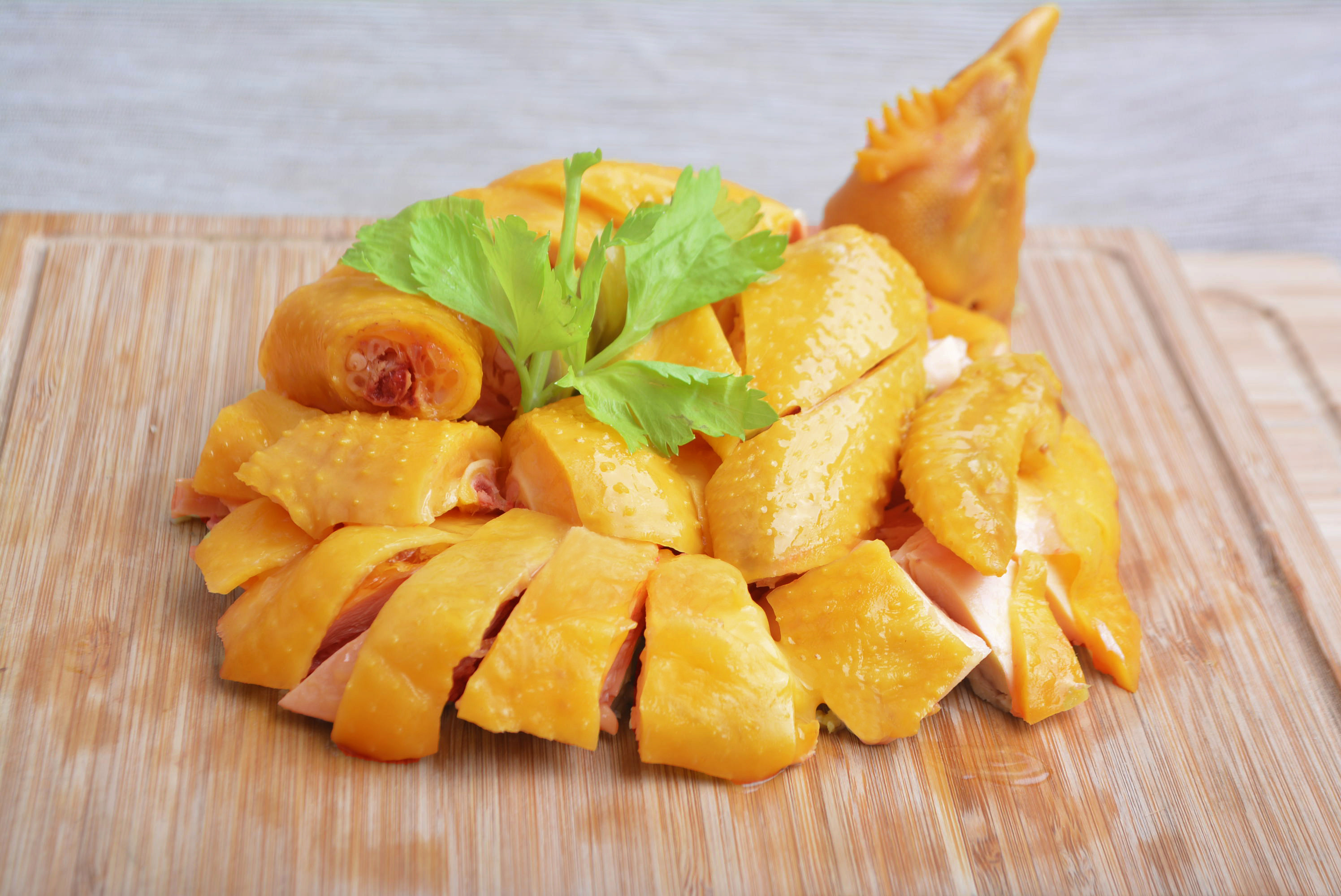 百事农牧草本味王手撕咸鸡肉供港客家特色熟食整鸡