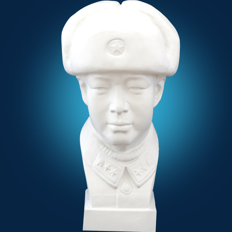 石膏雷锋头像像素素描教具美术练习写生专用石膏像