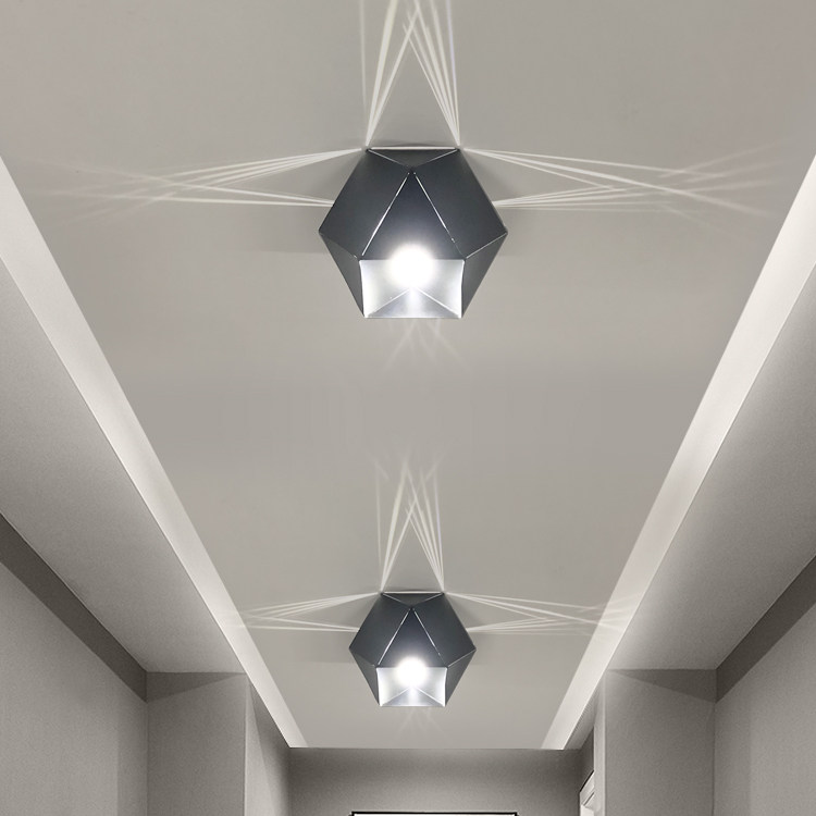 家用筒灯轻奢led过道走廊吊顶入户灯阳阳台射灯