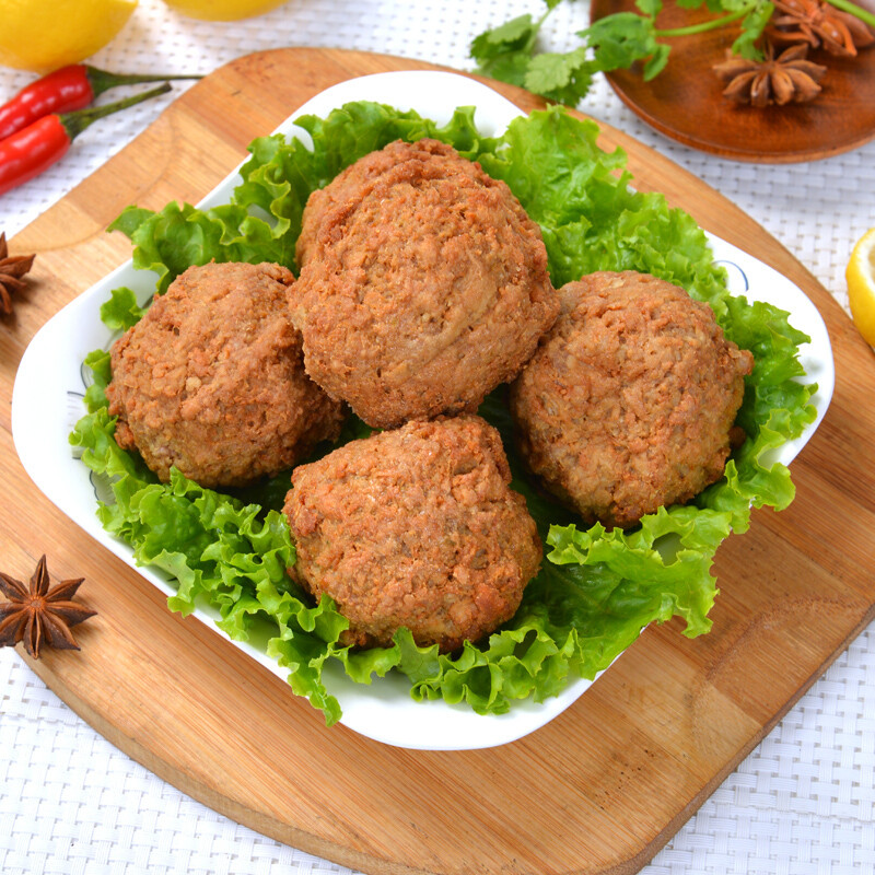 丸子金锣四喜10个1kg红烧狮子头加热食肉熟食肉丸