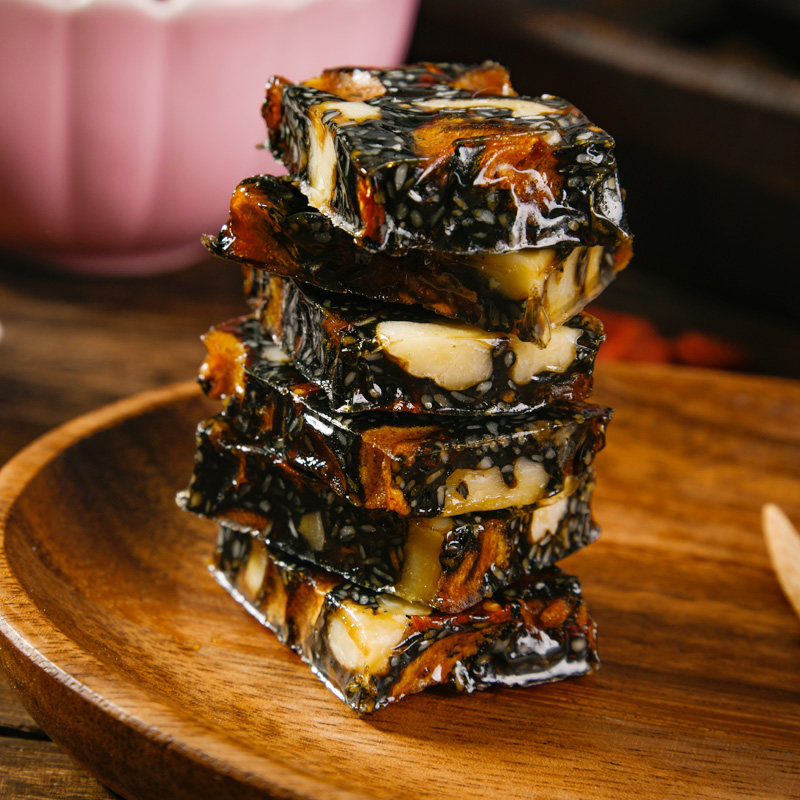 芝麻阿胶固原软糖300g礼盒盒装红枣糕芝麻糖阿胶膏