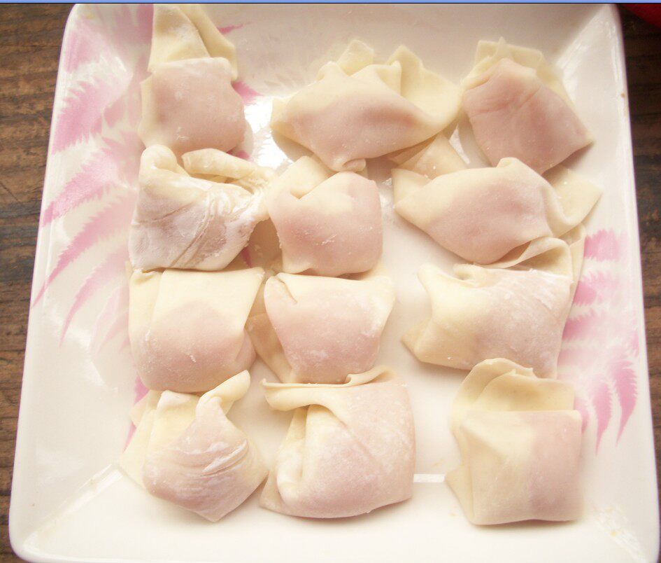 建阳水吉扁肉 新鲜猪肉现打 脆脆的 早上打 下午寄 500g