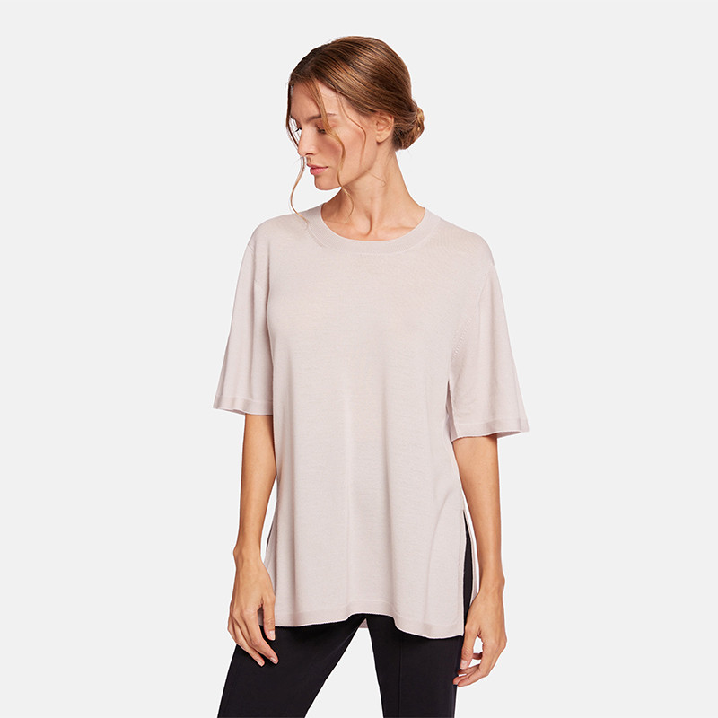 季末优惠wolford沃尔福特aurora环保时尚羊毛短袖52784毛针织衫