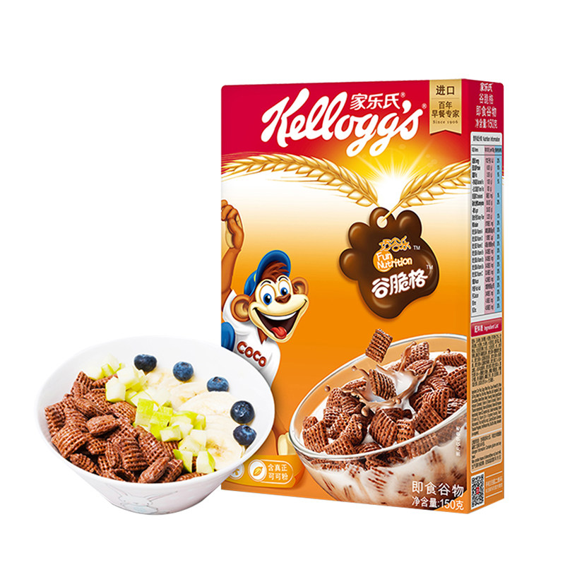 家乐氏进口谷脆格麦片300g