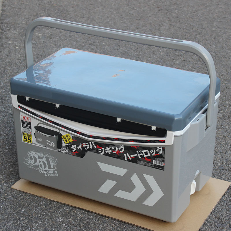 新款daiwa达瓦钓箱s2500gf水泥泥灰日本原装进口达亿瓦钓箱