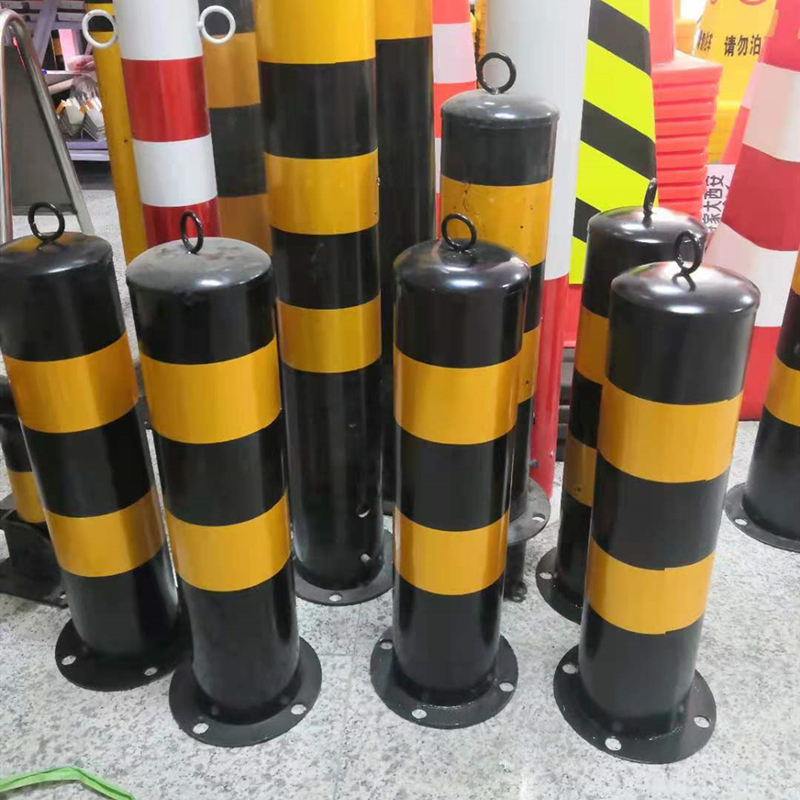 立柱加厚警示道路隔离防撞反光路路障钢管防护栏护栏