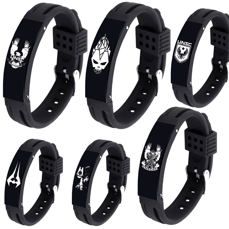 周边手环手链halo5光环光晕游戏地狱伞兵odst游戏