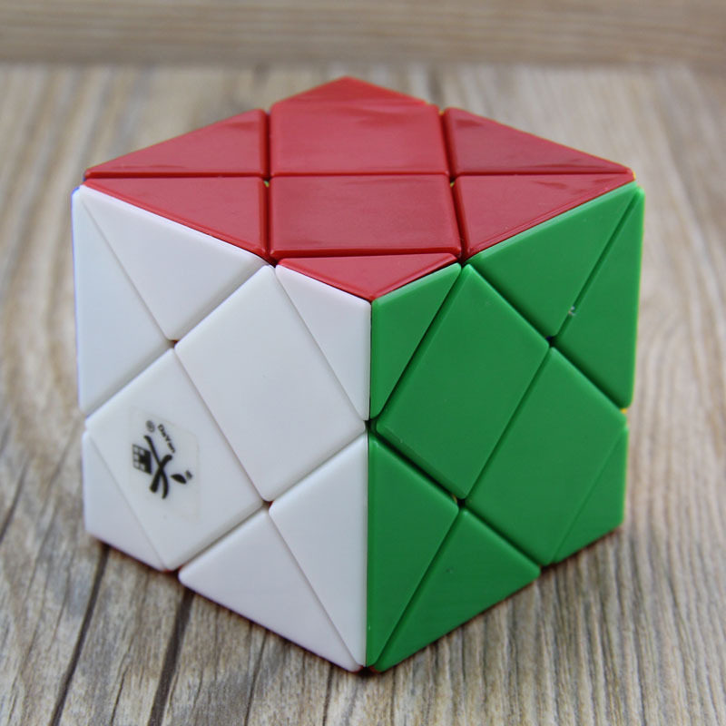 透明大雁四轴四阶六面体限量魔方儿童益智异形魔方