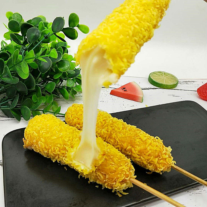 热狗拉丝棒图片