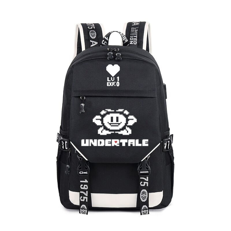 传说之下书包undertalefloweysans波动动漫周边二次元双肩包双肩背包