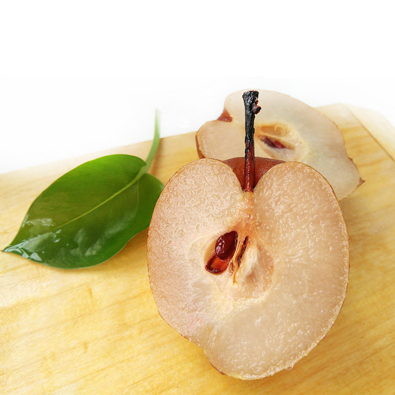 正宗魏县铁皮梨5斤包邮 新鲜孕妇水果红梨直销特产红皮梨冰糖熬水