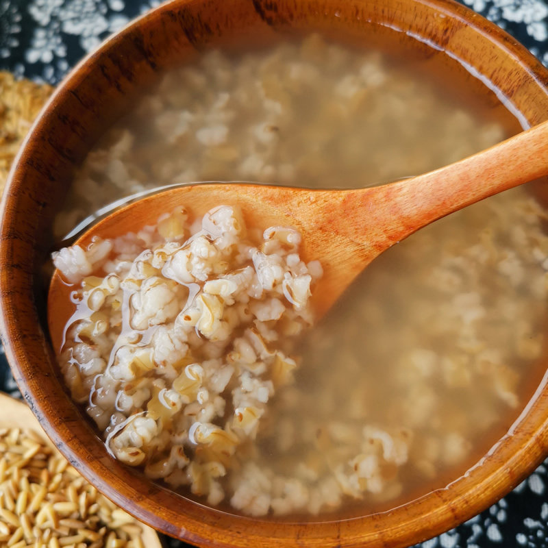 胚芽糙米柴火炒熟湖北钟祥米茶大米特产玄曲糙米