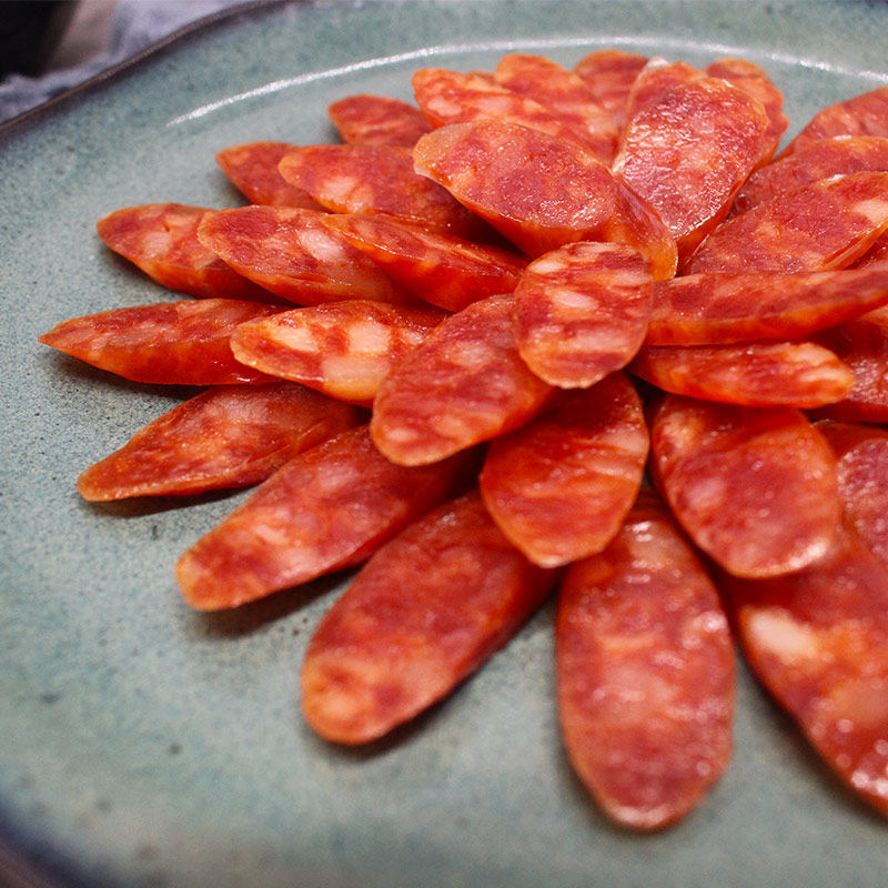 膳博士黑猪火锅香肠90g小腊肠广式腊肉广东腊味包邮微甜味原味