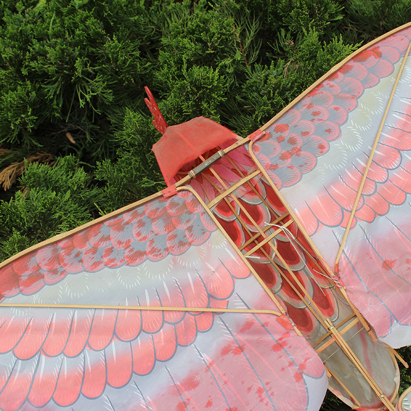 风筝大公鸡传统潍坊包邮竹子骨架观赏装饰不飞风筝