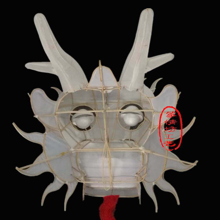 风筝龙头蜈蚣传统长龙大型串类空白潍坊厂家风筝