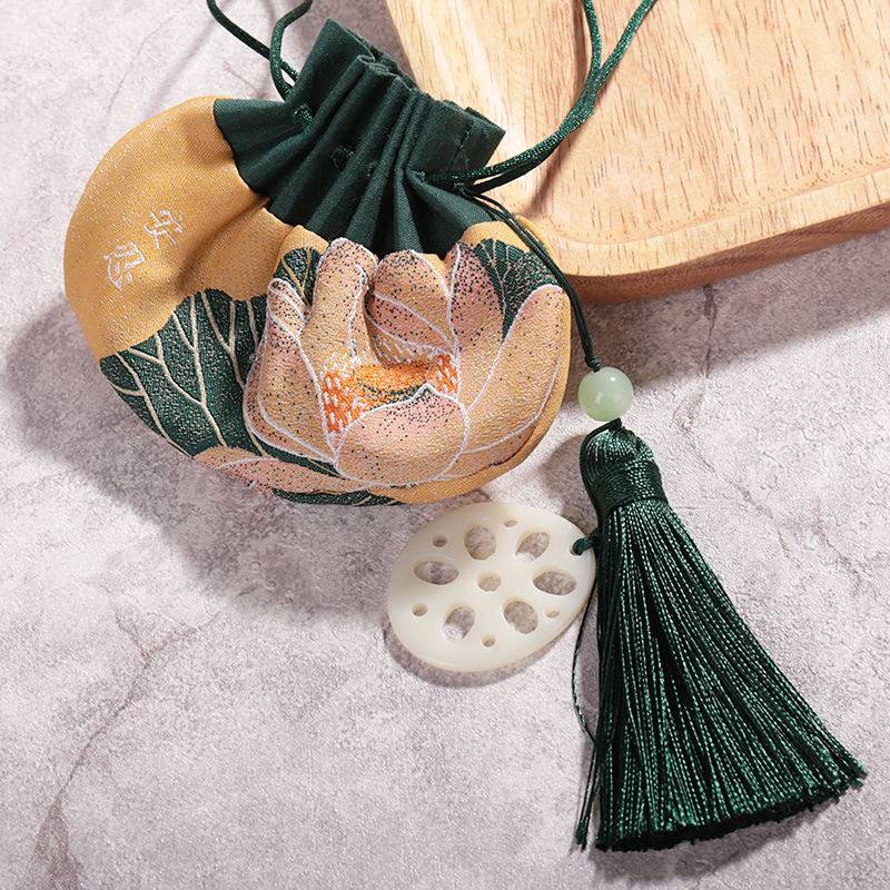 香囊空袋古风随身刺绣香包汉服荷包驱蚊包艾叶香包