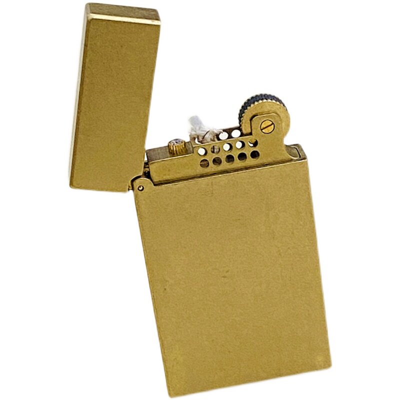 首领正品纯铜朗声煤油打火机音响超薄防风老式煤油打火机