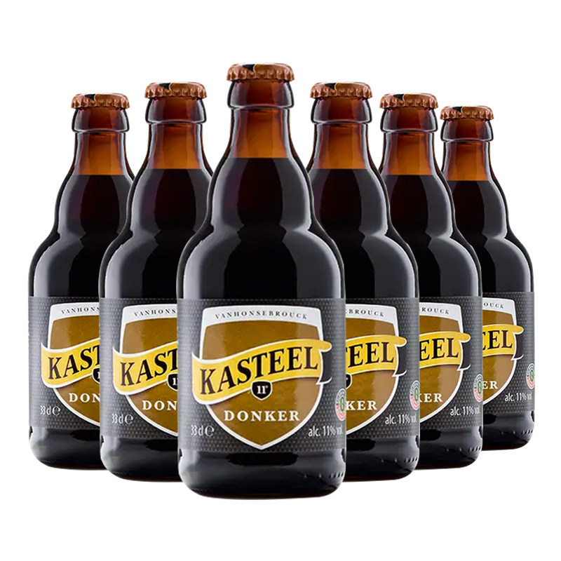 比利时进口kasteel卡斯四料特浓巧克力修道院啤酒