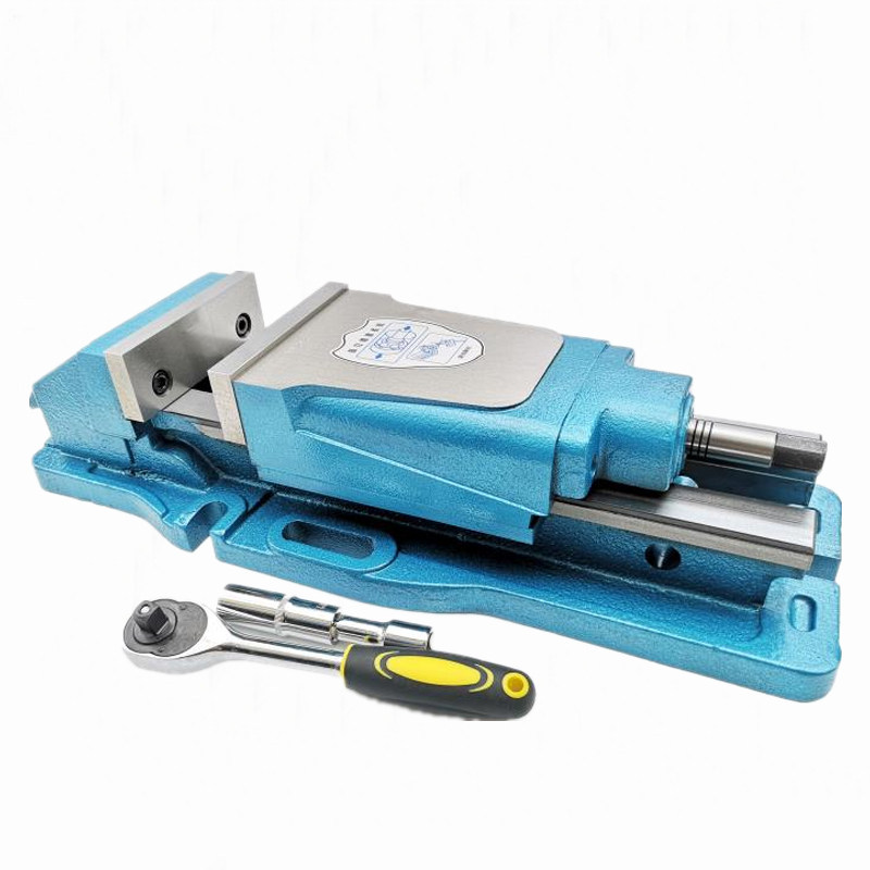 精密藏式倍力油压虎钳加工中心液压平口钳台钳6寸台虎钳