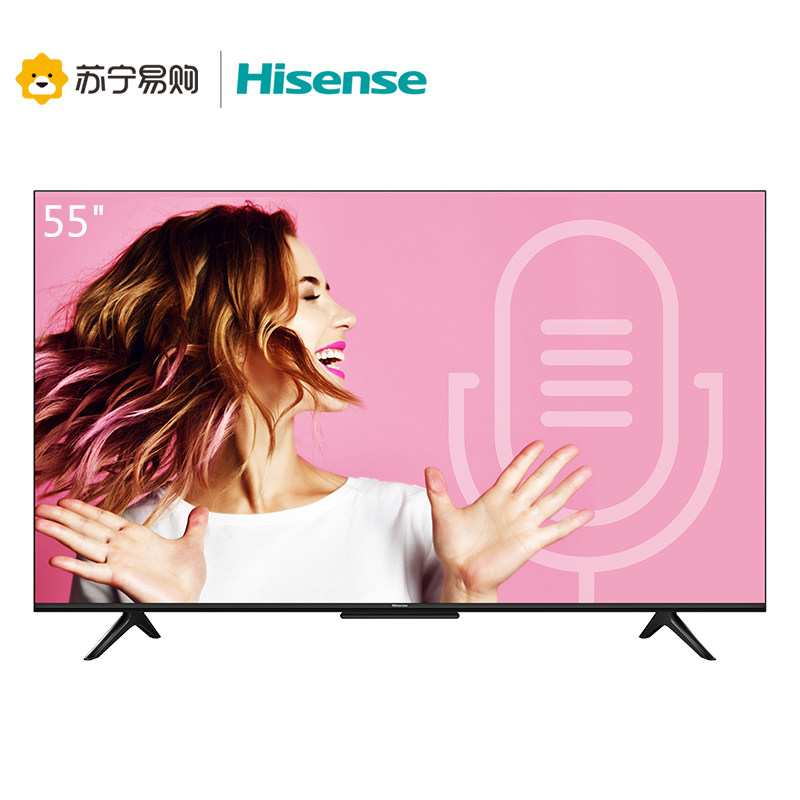 hisense/海信hz55e3d-pro 55英寸4k超清ai声控全面屏智能平板电视