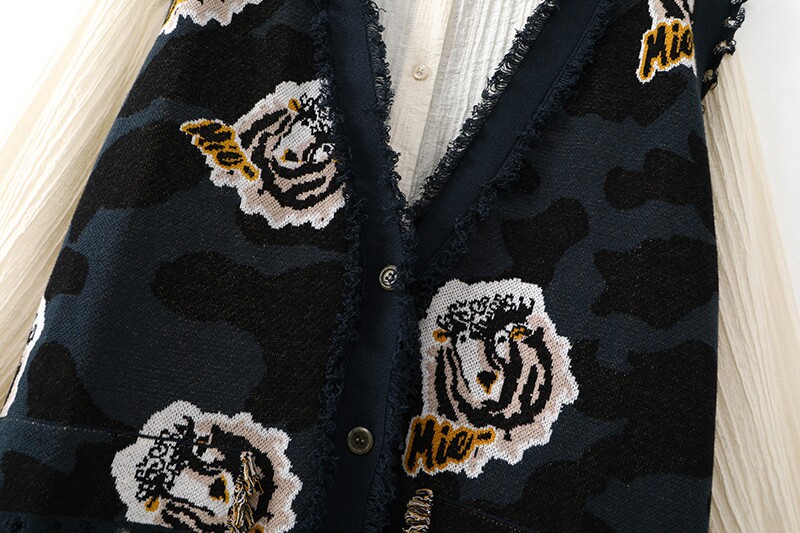 onebirdpeace2020时尚两件式衬衫套装马甲上衣a3kfa341071衬衫