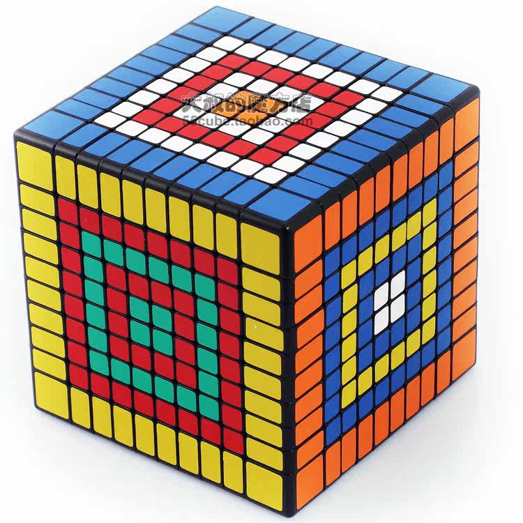魔方圣手十阶方形现货顺滑高难度挑战益智玩具魔方