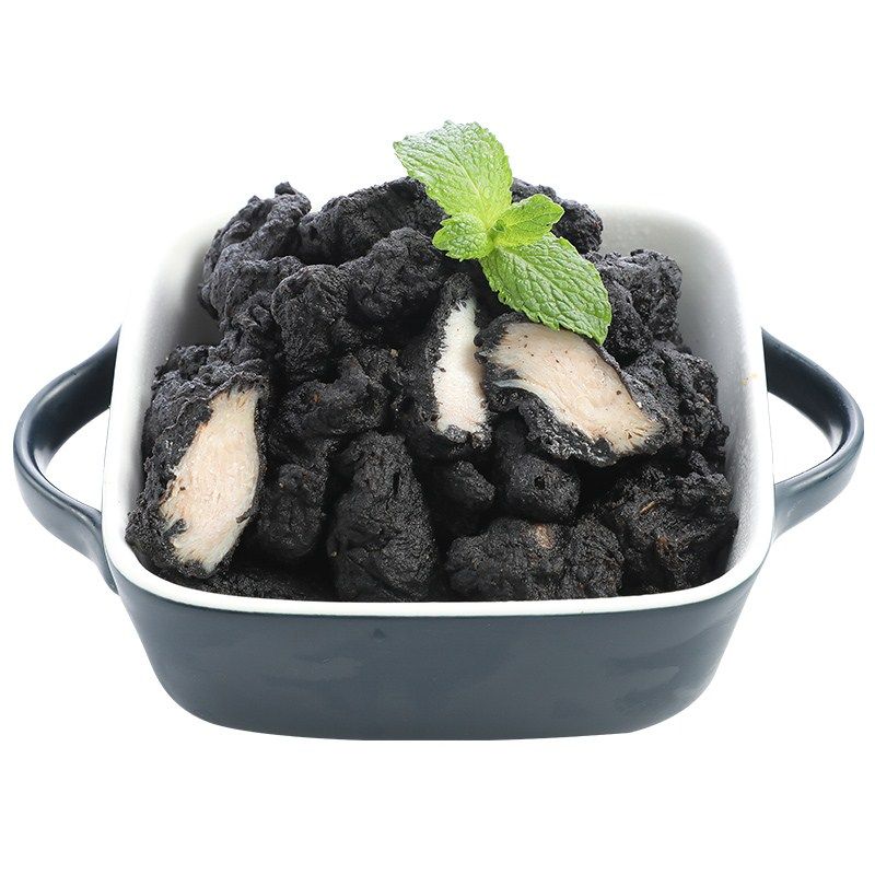 小吃半成品摆摊商用墨鱼汁酷黑盐酥黑金鸡块油炸夜市摆爆项目2斤