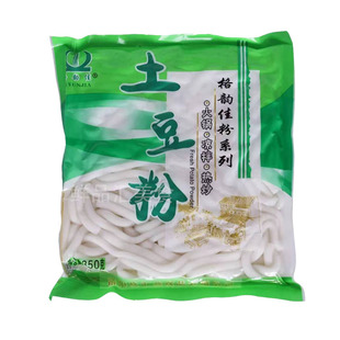 粉条纯手工细粉火锅粉鲜粉川粉宽粉300g江浙沪皖5袋土豆粉袋袋装